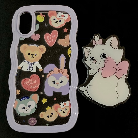 iPhone X/Xs Case w/ Free Cute Cat Phone Grip || Popsocket!! - Picture 6 of 9